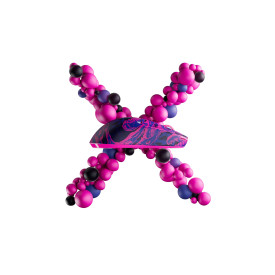 Безжична мишка Pulsar X2 CrazyLight PRX Edition, Black/Pink/Purple