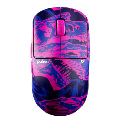 Безжична мишка Pulsar X2 CrazyLight PRX Edition, Black/Pink/Purple