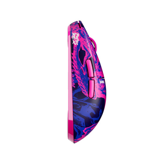 Безжична мишка Pulsar X2 CrazyLight PRX Edition, Black/Pink/Purple