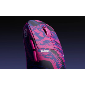 Безжична мишка Pulsar X2 CrazyLight PRX Edition, Black/Pink/Purple