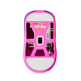 Безжична мишка Pulsar X2 CrazyLight PRX Edition, Black/Pink/Purple