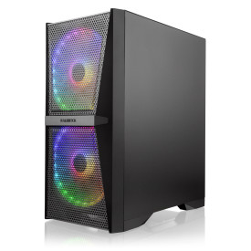 Кутия за компютър Raijintek SILENOS MS PRO - 2 x 200 mm ARGB Fans, Black