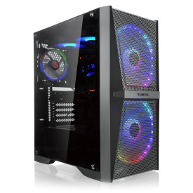 Кутия за компютър Raijintek SILENOS MS PRO - 2 x 200 mm ARGB Fans, Black