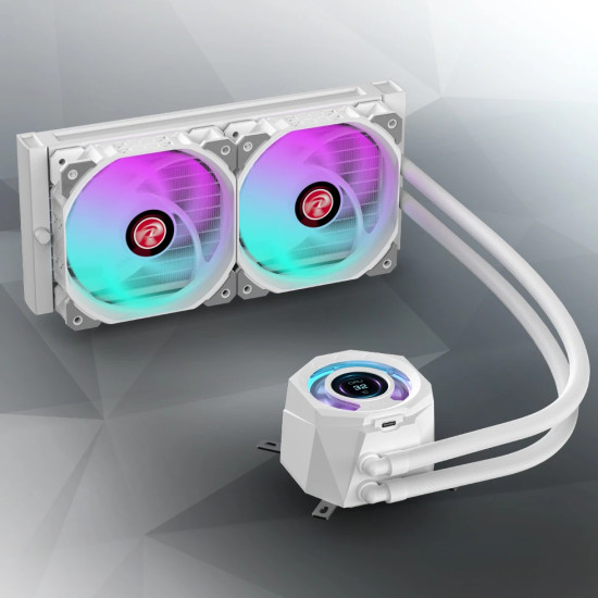 Водно охлаждане Raijintek Water Cooling - CYCLOPS 240 White