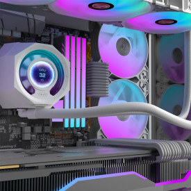 Водно охлаждане Raijintek Water Cooling - CYCLOPS 240 White