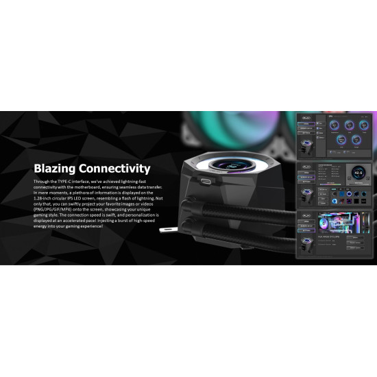 Водно охлаждане Raijintek Water Cooling - CYCLOPS 240 White