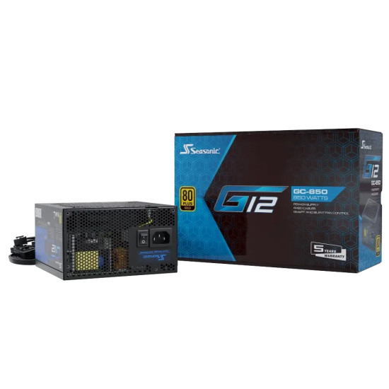 Захранване Seasonic PSU 850W Gold - G12 GC-850 V2 - SSP-850RT2