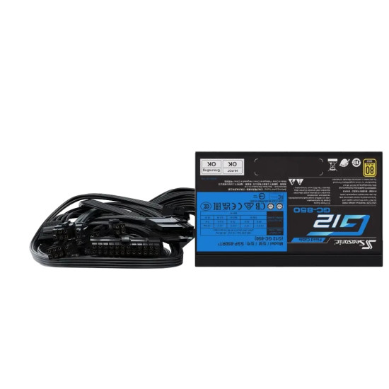 Захранване Seasonic PSU 850W Gold - G12 GC-850 V2 - SSP-850RT2