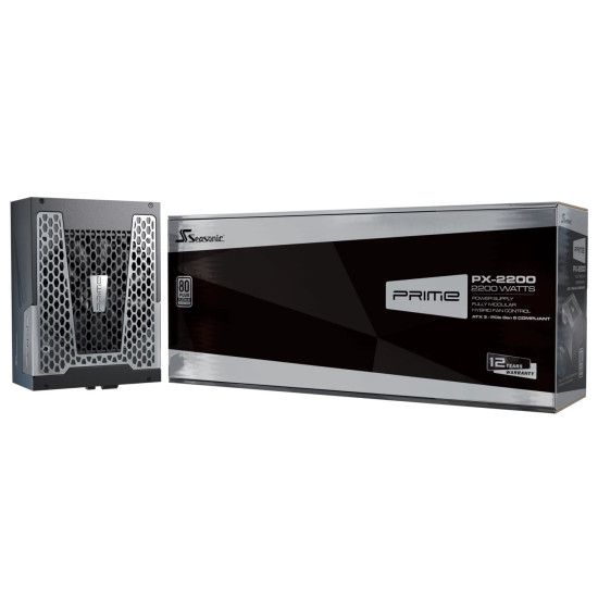 Захранване Seasonic PSU ATX 3.1 2200W Platinum, PCIe Gen 5, PRIME PX-2200