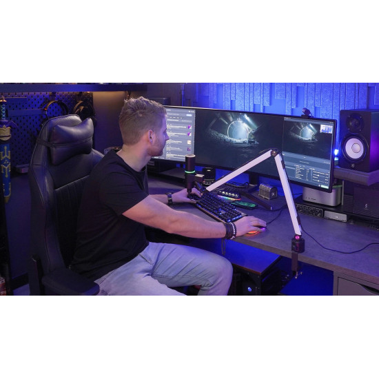 Стойка за микрофон Streamplify MOUNT ARM - White