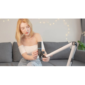 Стойка за микрофон Streamplify MOUNT ARM - White