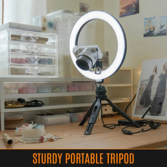 LED ринг с трипод Streamplify Streaming LIGHT 10 - SPIR-LZ10112.11