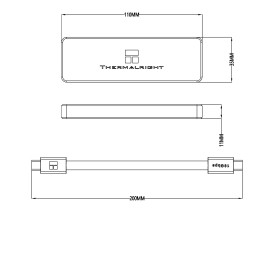 Външна кутия за диск Thermalright Storage - Case - M.2 NVMe M-key 20 Gbps - HR-EB101