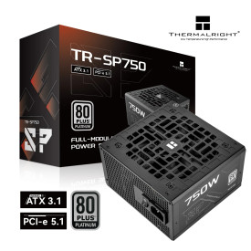 Захранване Thermalright PSU ATX 3.1 750W Platinum - TR-SP750 Black