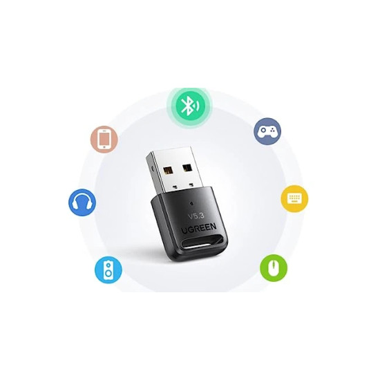 Блутут адаптер Ugreen Bluetooth 5.3 CM591 USB adapter - 90225