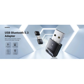 Блутут адаптер Ugreen Bluetooth 5.3 CM591 USB adapter - 90225