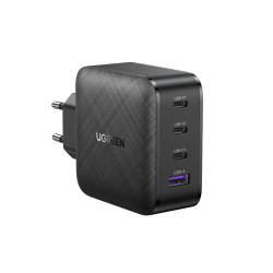 Зарядно Ugreen Charger Wall 65W GaN CD224, 1 x USB-A, 3 x Type-C - 70774