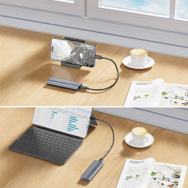 Външна кутия за диск Unitek Storage - Case - M.2 NVMe M-key 10 Gbps - S1241B