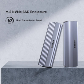 Външна кутия за диск Unitek Storage - Case - M.2 NVMe M-key 10 Gbps - S1241B