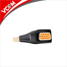 Адаптер VCom DisplayPort DP M / VGA F Gold plated - CA333