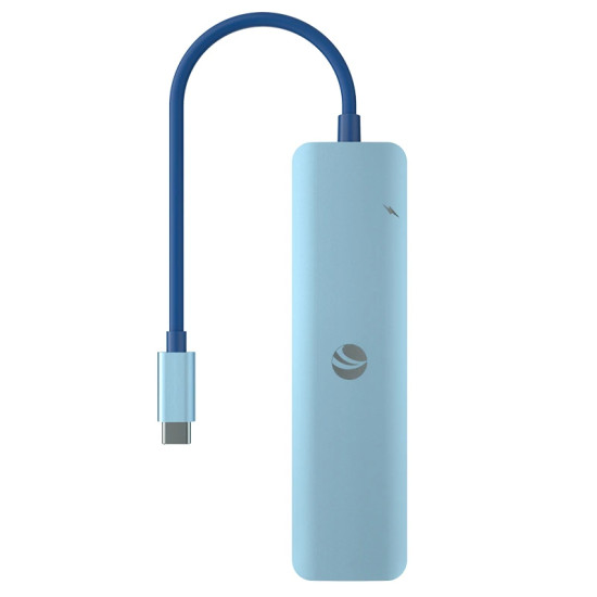 Докинг станция VCom Docking Station Type-C 6-in-1 - CUE55 - PD3.0 100W, LAN 1000Mbps, HDMI, USB3.0 x 3