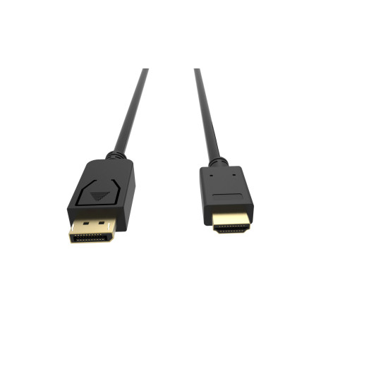 Кабел VCom Display Port M / HDMI M - 4K 60Hz - CG609-1.8m