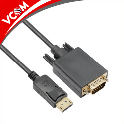 Display Port кабел VCom DP M / VGA M - CG607-1.8m