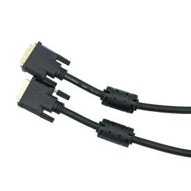 DVI кабел VCom DVI 24+1 Dual Link M / M +2 Ferrite - CG441GD-3m