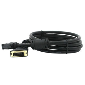 DVI кабел VCom DVI 24+1 Dual Link M / M +2 Ferrite - CG441GD-3m