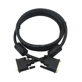 DVI кабел VCom DVI 24+1 Dual Link M / M +2 Ferrite - CG441GD-3m