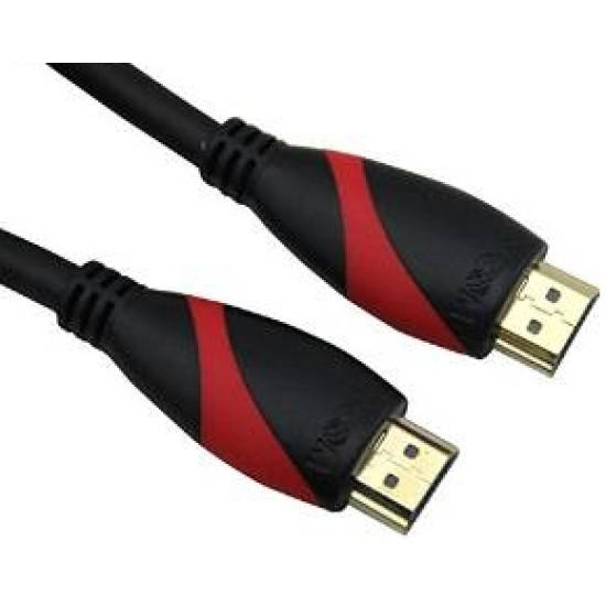 HDMI кабел VCom HDMI M / M Ultra HD 4k2k Gold v1.4 ethernet 3D - CG525-10m