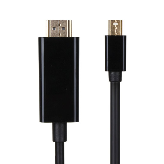 Mini Display Port кабел VCom M / HDMI M 4K 2160p - CG615L-1.8m-4K Black