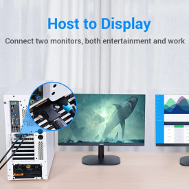 Адаптер Vention DVI M / HDMI F Gold plated - AILB0
