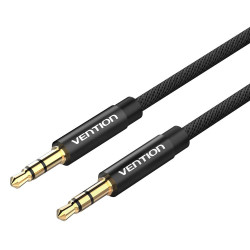 Аудио кабел Vention Fabric Braided 3.5mm M/M Audio Cable 1.5m - BAGBG