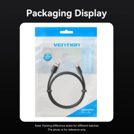 USB кабел Vention USB 2.0 AM / USB-C M 0.25m - TRQBAC