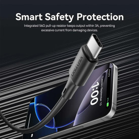 USB кабел Vention USB 2.0 AM / USB-C M 0.25m - TRQBAC