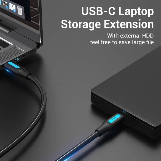 USB кабел Vention USB 2.0 C M / Mini USB 5pin - COWBD