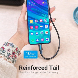 USB кабел Vention USB3.0 A M / USB-C M 0.25m - COZBC