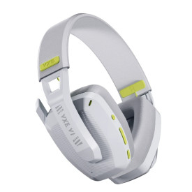 Безжични слушалки VGN Wireless Gaming Headphones - SIREN V1 White - Bluetooth 5.3, 2.4G