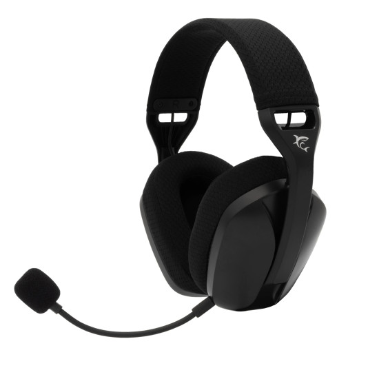 Безжични слушалки White Shark Gaming Headphones BUTTERFLY - Bluetooth, 2.4G, Black