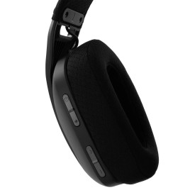 Безжични слушалки White Shark Gaming Headphones BUTTERFLY - Bluetooth, 2.4G, Black
