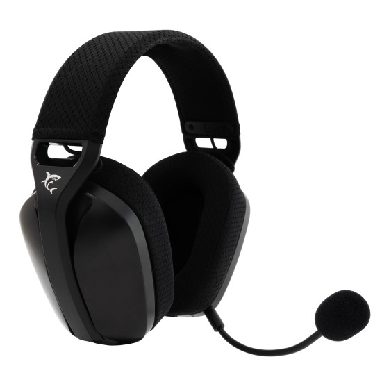 Безжични слушалки White Shark Gaming Headphones BUTTERFLY - Bluetooth, 2.4G, Black