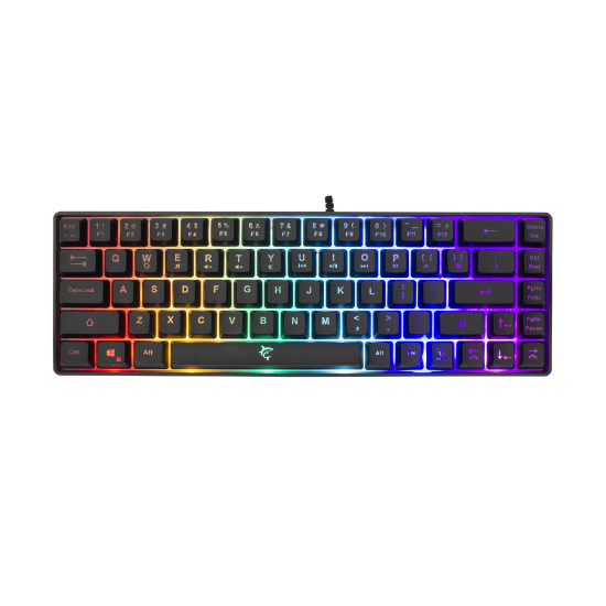 Клавиатура White Shark Gaming Keyboard RONIN - Blue Switches (English US), Black