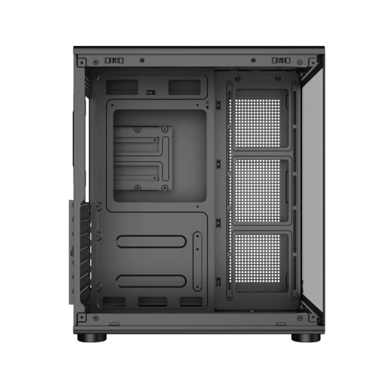 Кутия за компютър Xigmatek Case ATX - Aqua Compact Air - 4 ARGB Fans
