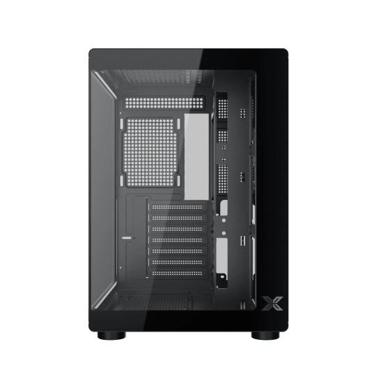 Кутия за компютър Xigmatek Case ATX - Aqua Compact Air - 4 ARGB Fans