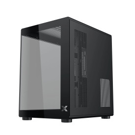 Кутия за компютър Xigmatek Case ATX - Aqua Compact Air - 4 ARGB Fans