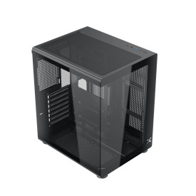 Кутия за компютър Xigmatek Case ATX - Aqua Compact Air - 4 ARGB Fans