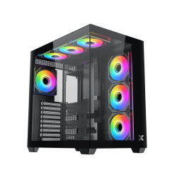 Кутия за компютър Xigmatek Case ATX - Aqua V Air (H23A) - 7 ARGB Fans