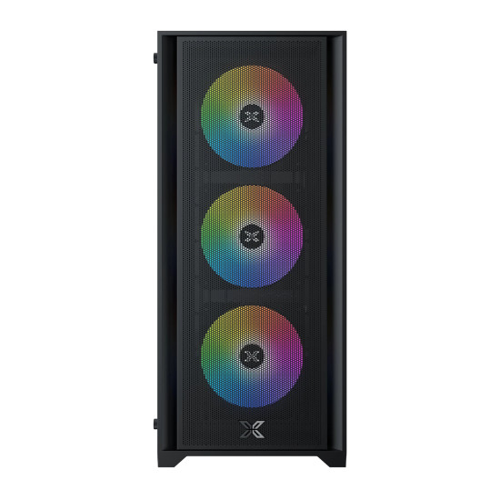 Кутия за компютър Xigmatek Gaming X II - 4 ARGB Fans, Black