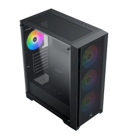 Кутия за компютър Xigmatek Gaming X II - 4 ARGB Fans, Black